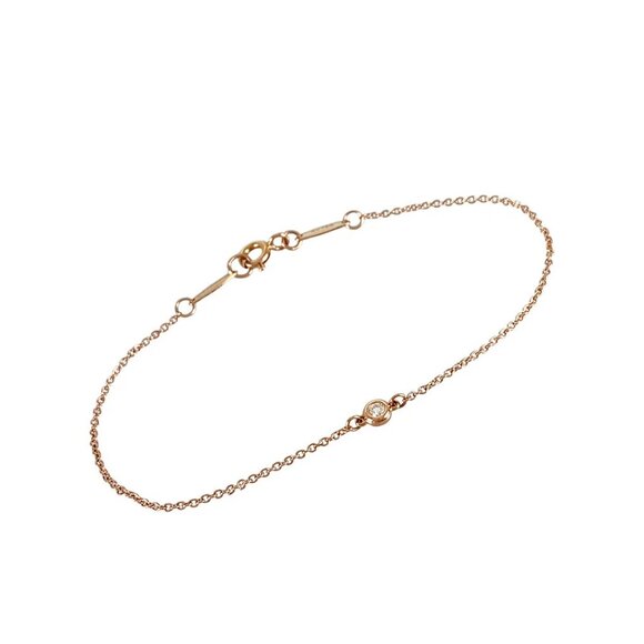 TIFFANY&Co. By The Yard Rose gold diamond Bracelet - Picture 1 of 15